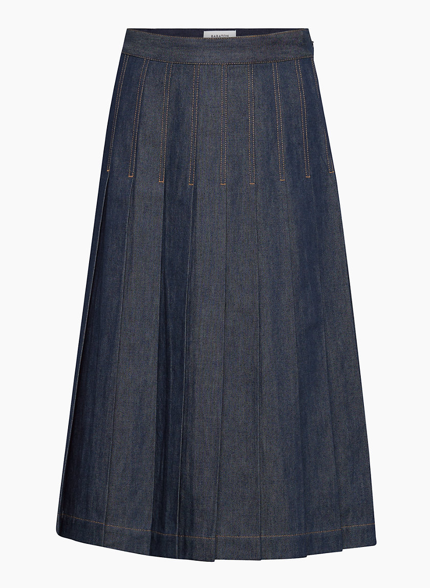 Babaton PROCESS JEAN SKIRT | Aritzia CA