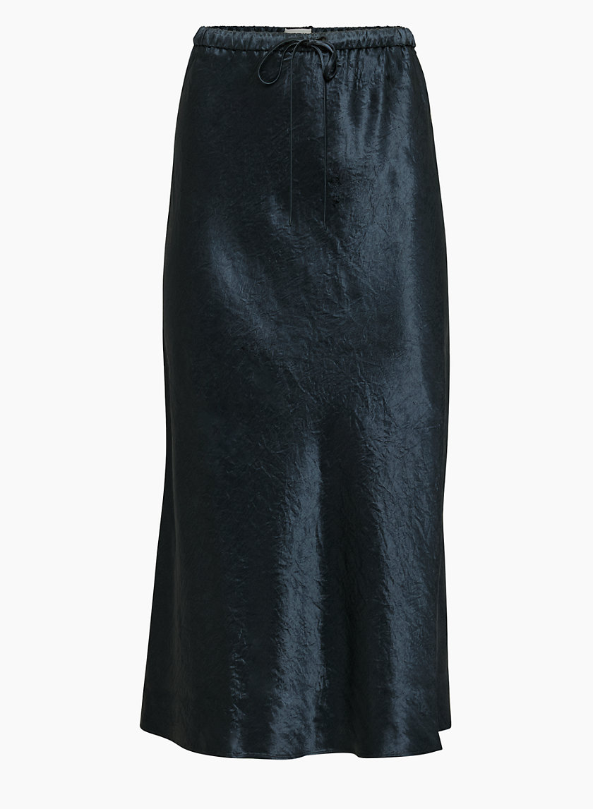 Babaton SKYSCRAPER SATIN SKIRT