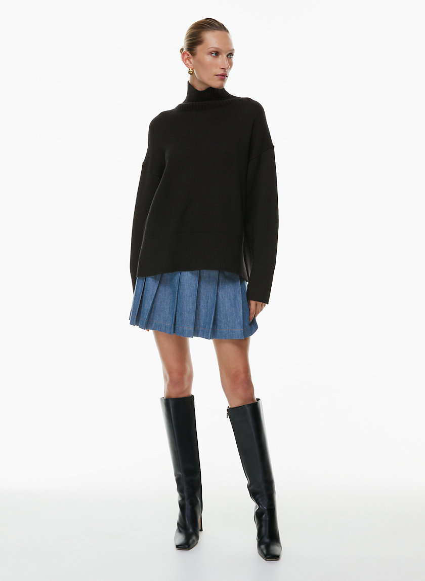Babaton PERSPECTIVE JEAN SKIRT | Aritzia CA
