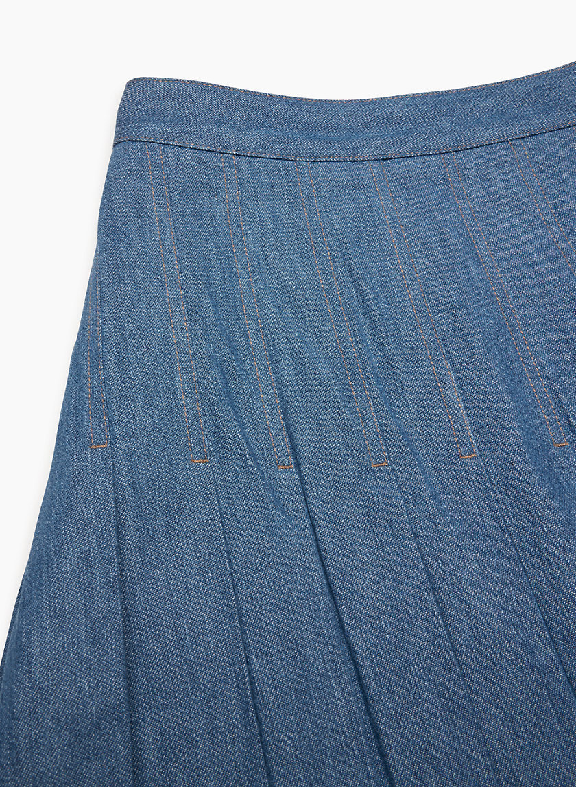 Babaton PROCESS JEAN SKIRT | Aritzia US