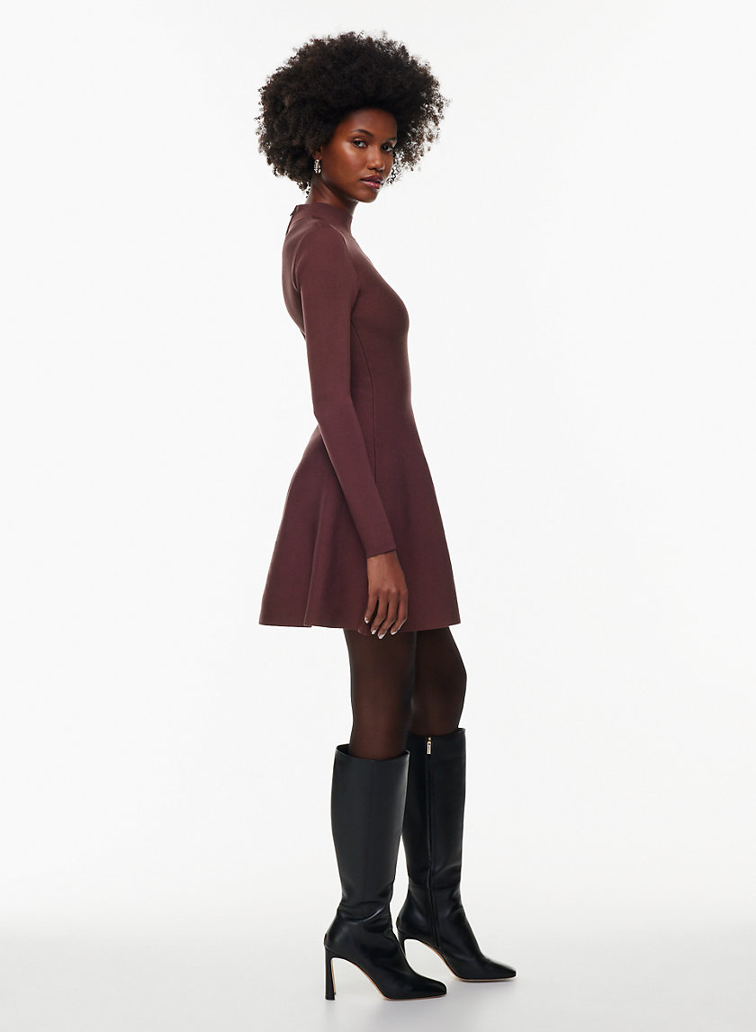 Aritzia shop burgundy dress