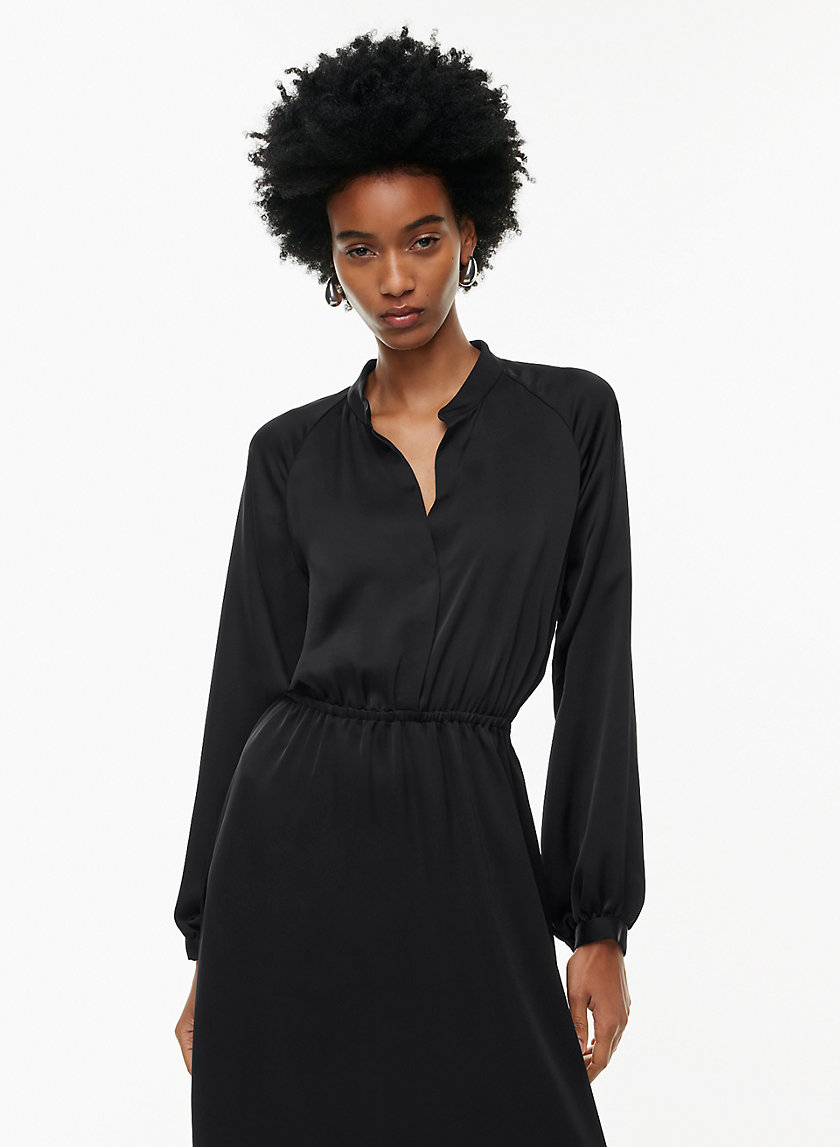 Babaton LEXINGTON SATIN MIDI DRESS | Aritzia INTL