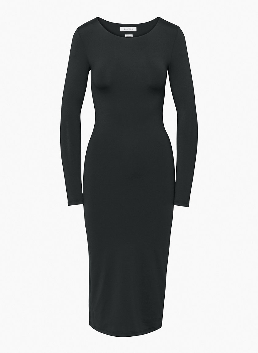 Square-neck Long-sleeve Bodycon Bulit-in Shapewear Dress, Shop Today. Get  it Tomorrow!