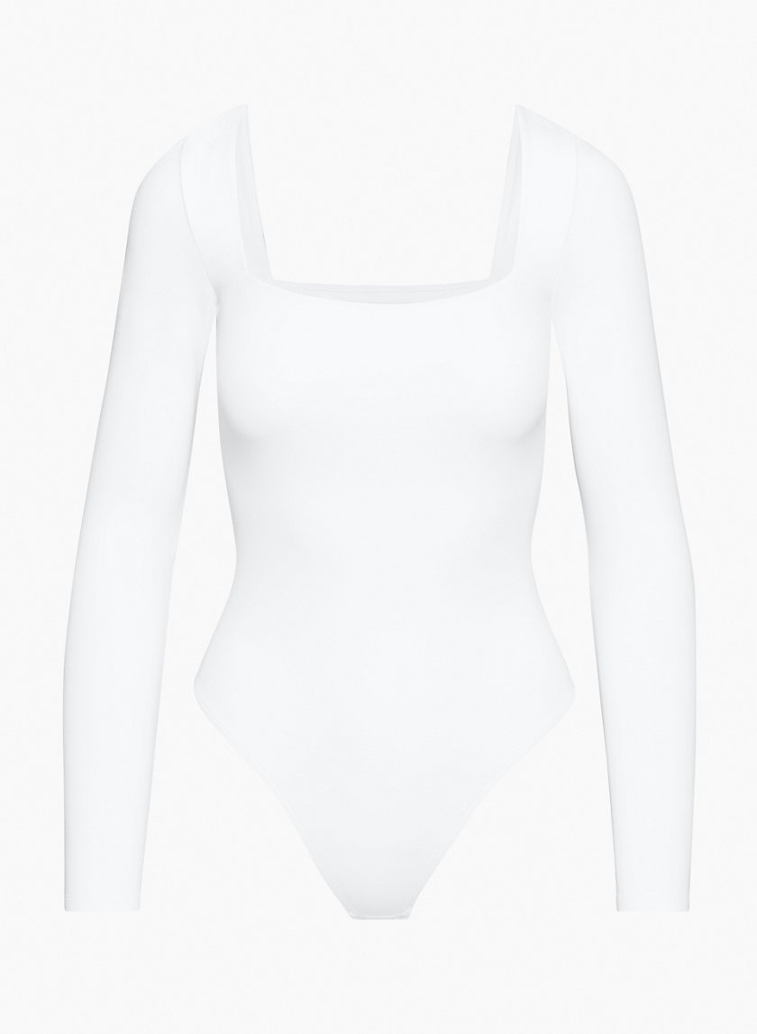 CONTOUR STRAIGHT NECK BODYSUIT  Square neck bodysuit, Bodysuit