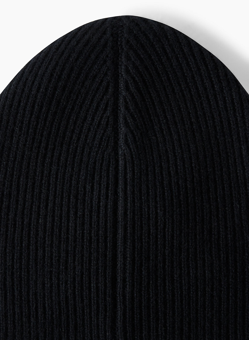 Cashmere Tweed CC Beanie Hat Black … curated on LTK