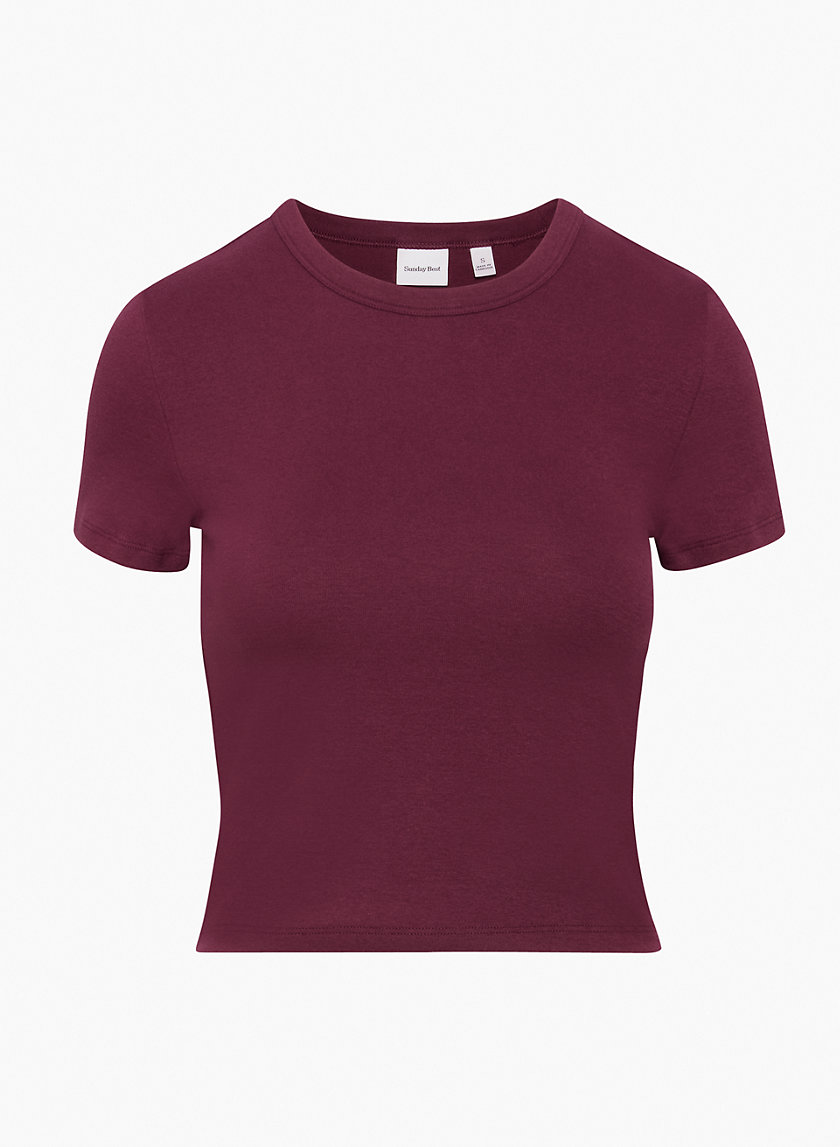 Sunday Best BESTHUG™ LITTLE RIBBED T-SHIRT | Aritzia INTL