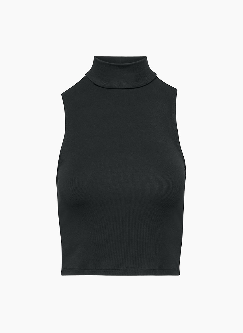 WOWENY Sleeveless Thermal Shirts Mock Turtleneck Sweater Tank Tops Basic  Slim Fit Underwear Ribbed Layer Tee(2086-White, Small) - Yahoo Shopping