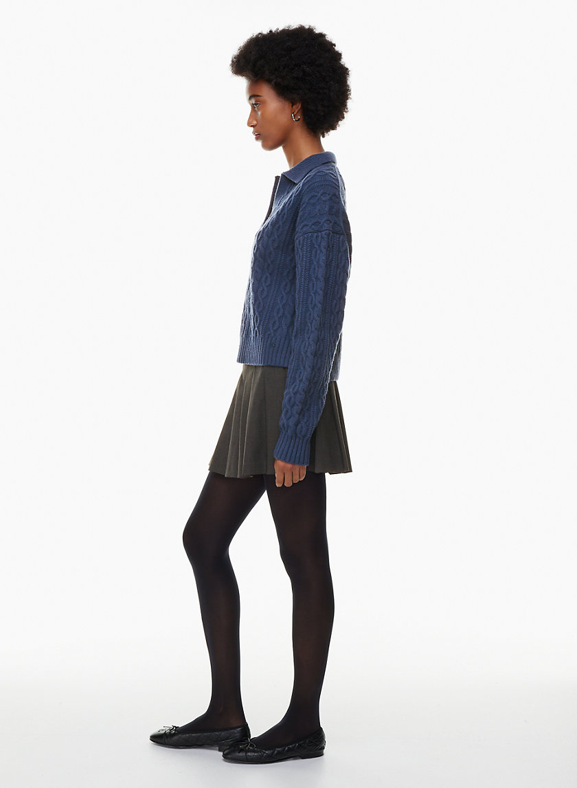 Lottie Puff Sleeve Sweater Red