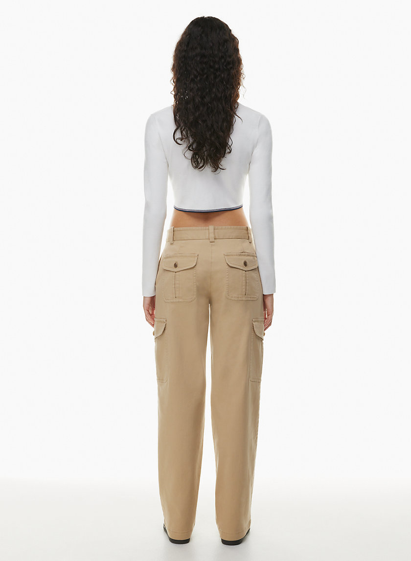Fitted Cargo Pants Women