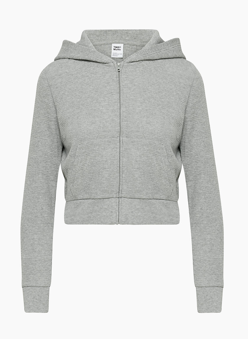 Tna WAFFLE ZIP HOODIE | Aritzia US