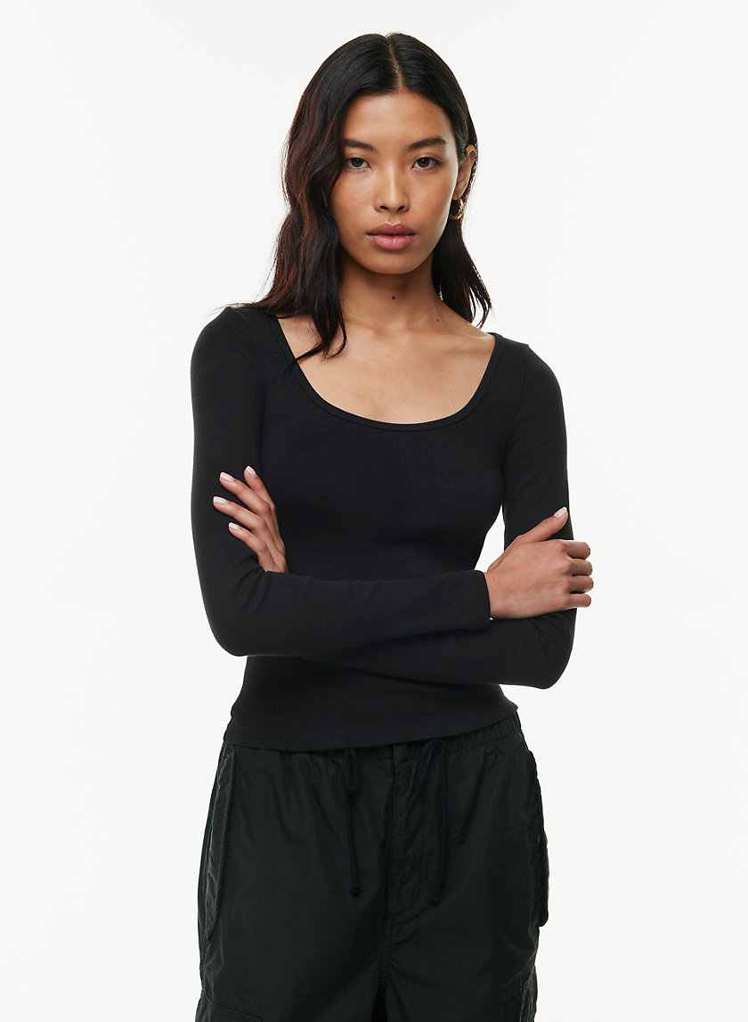 Tna HOMESTRETCH™ SCOOPNECK LONGSLEEVE | Aritzia US