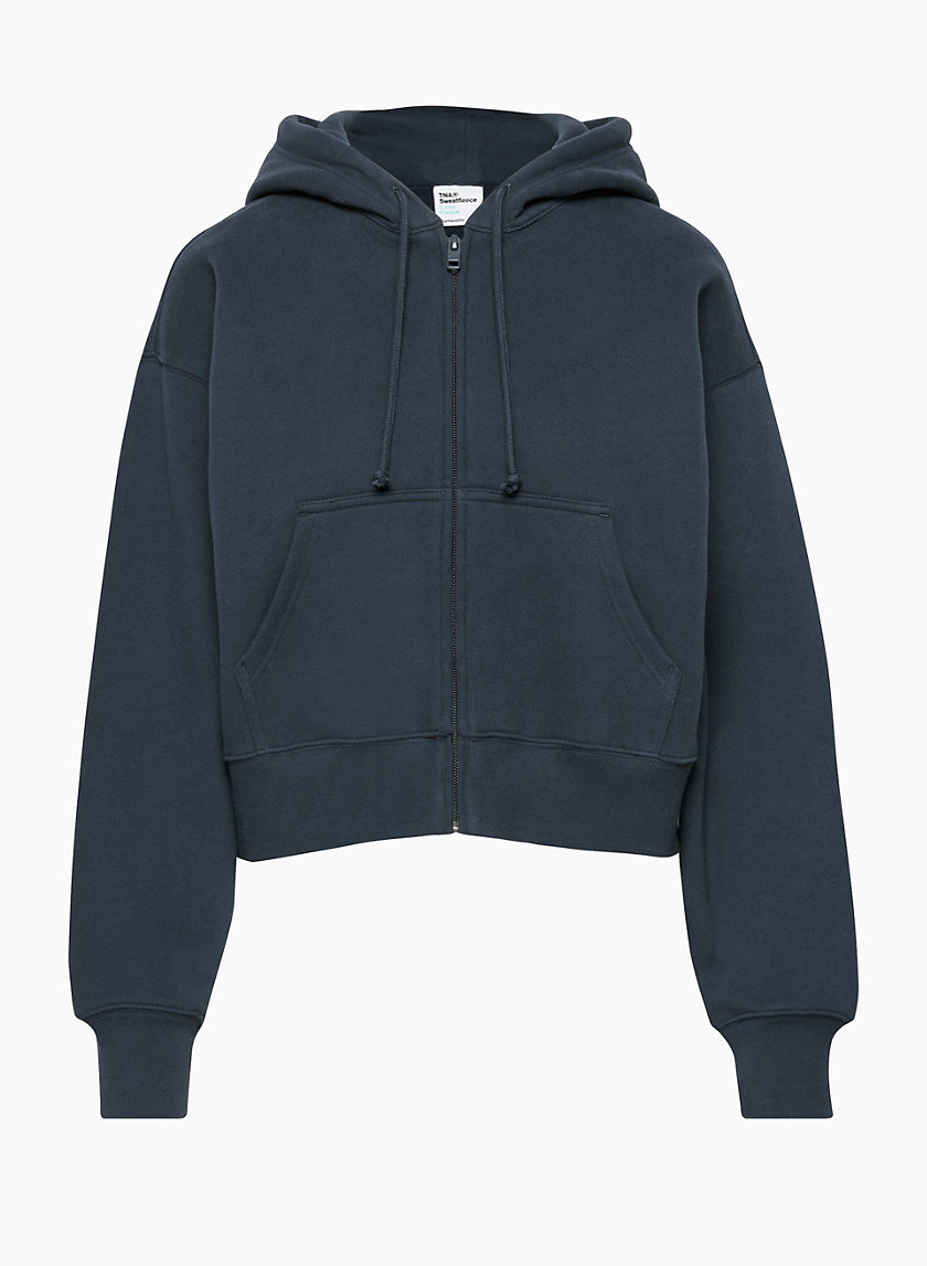 Tna COZY FLEECE BOYFRIEND BOXY ZIP HOODIE Aritzia Archive Sale US