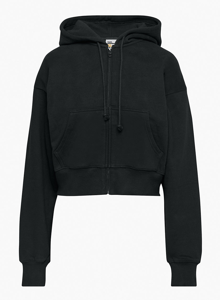 black tna hoodie way bigger than haze grey : r/Aritzia