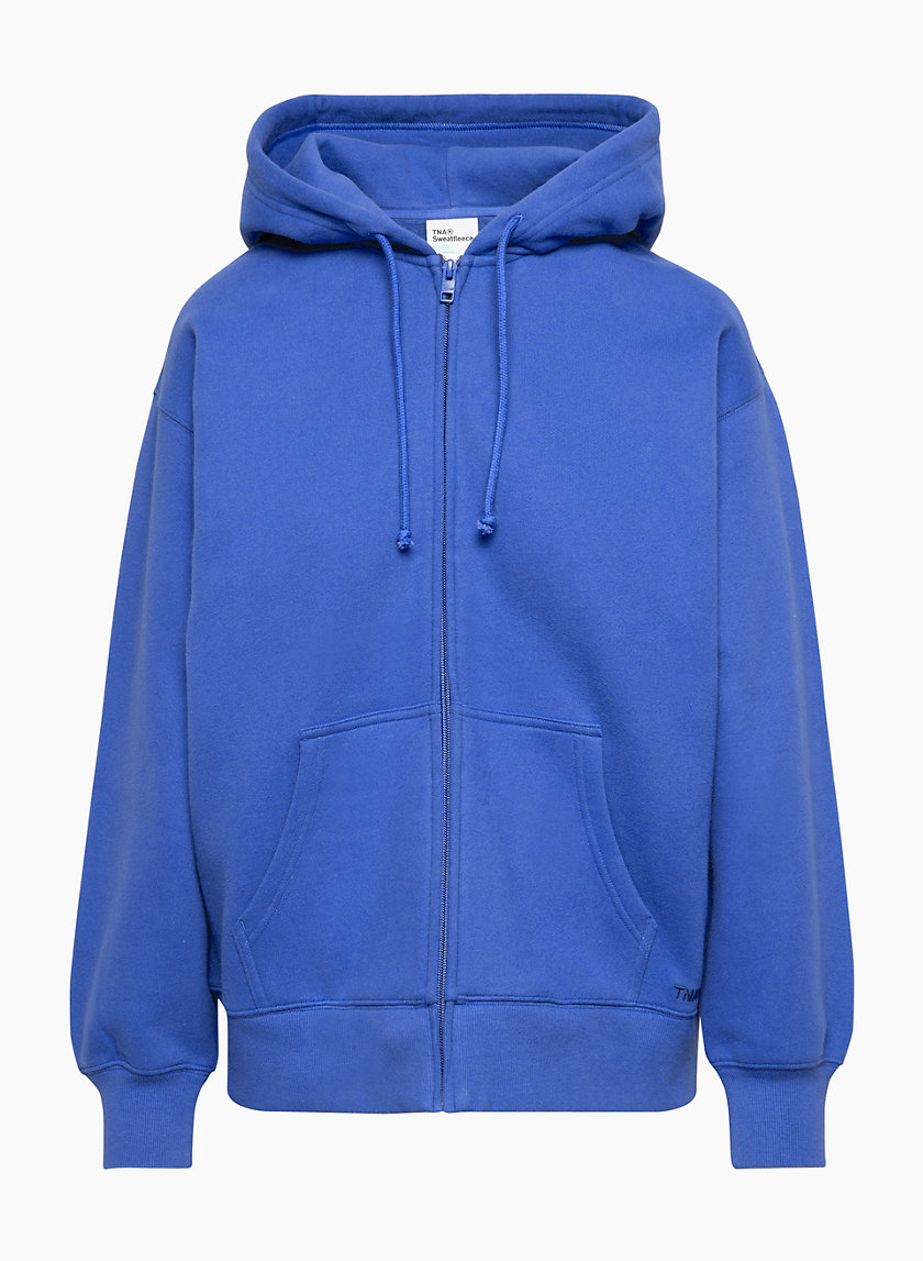 Tna COZY FLEECE BOYFRIEND ZIP HOODIE | Aritzia US