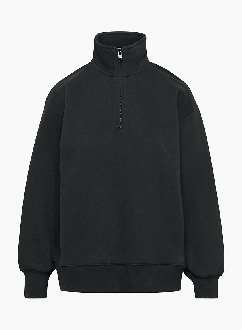 Tna COZY FLEECE BOYFRIEND 1/4 ZIP SWEATSHIRT | Aritzia US