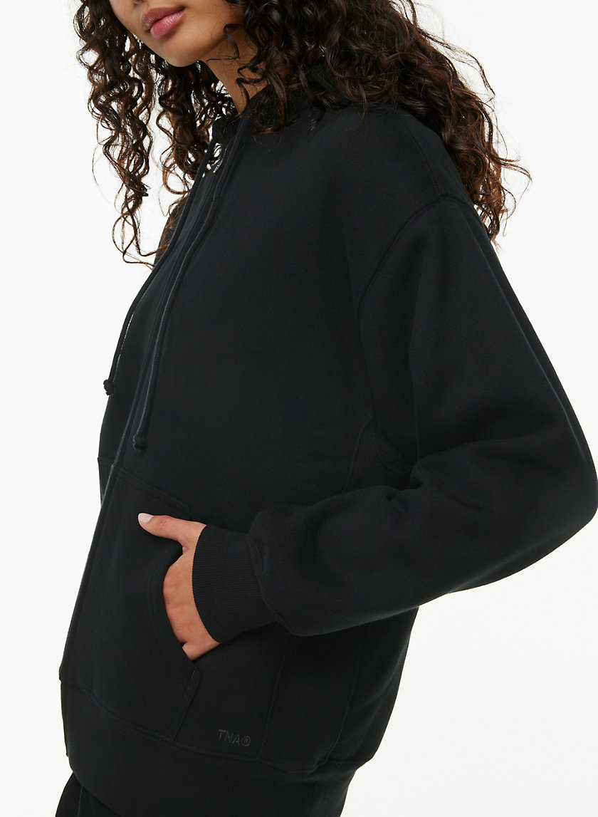 Tna COZY FLEECE BOYFRIEND FUZZY ZIP HOODIE Aritzia US