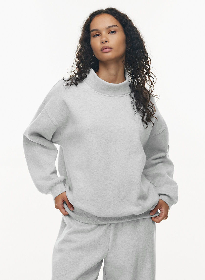 Tna COZY FLEECE MEGA TURTLENECK SWEATSHIRT | Aritzia US