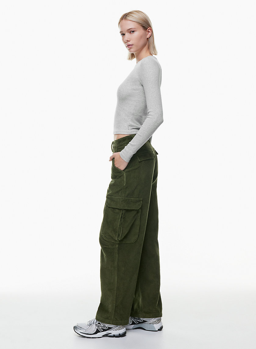 High Waisted Embroidered Black Wide Leg Pants | Anne Fontaine US