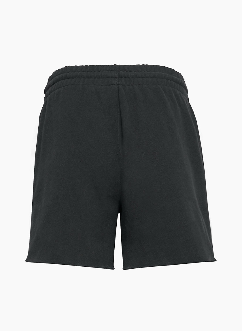 Tna COZY FLEECE BOYFRIEND HI-RISE MID-THIGH SHORT | Aritzia US