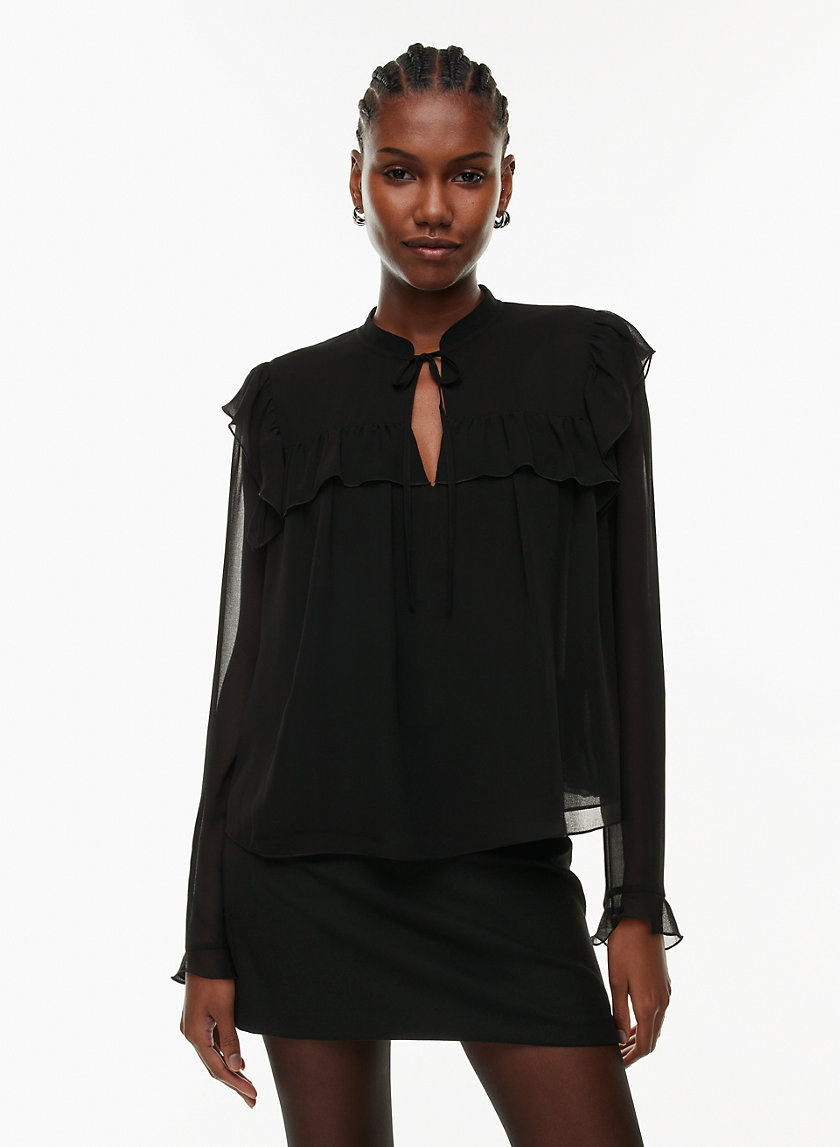 PRINTED BLOUSE - AUTUMN BOTANICA