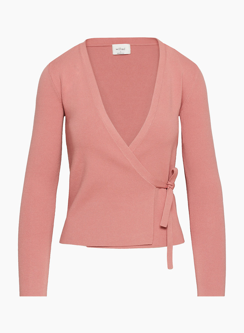 Aritzia wrap clearance sweater