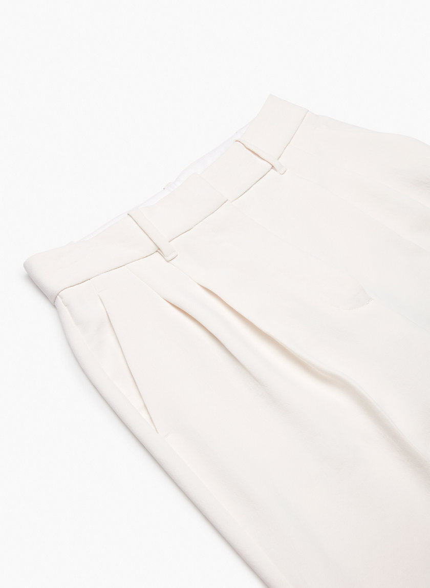 High-Waisted Carrot Trousers in Beige - Get great deals at JustFab