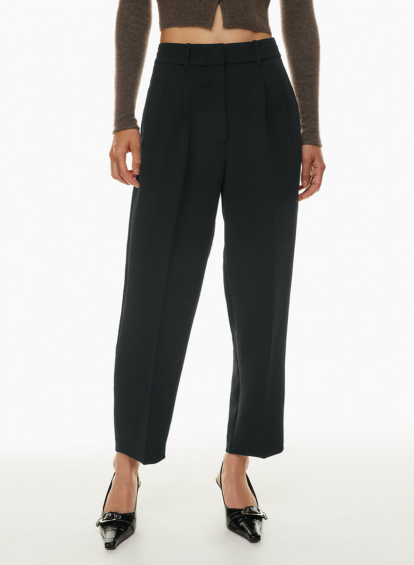 CARROT FIT TROUSERS WITH BELT  Black  ZARA India