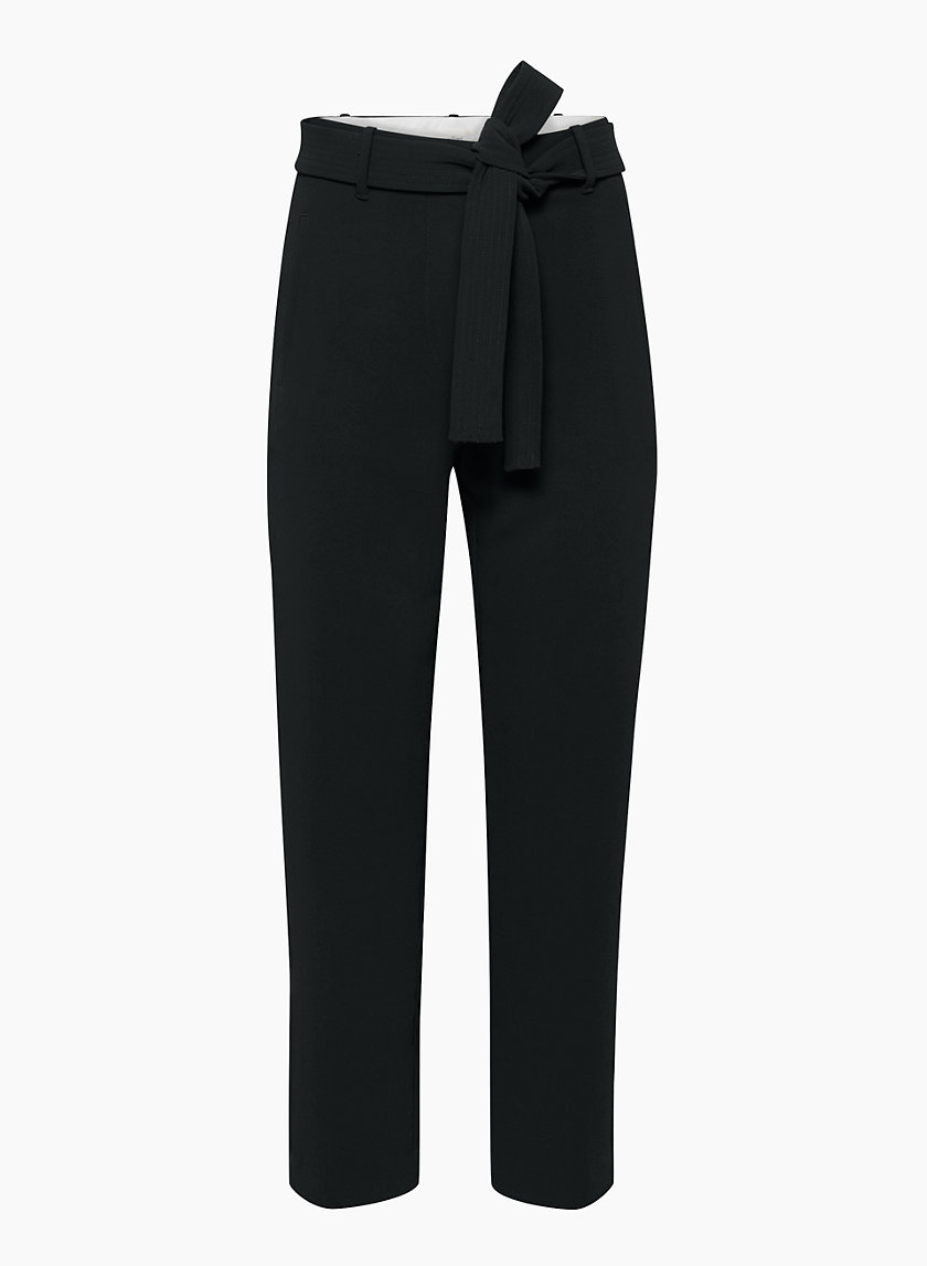 Buy online Tie Front Solid Trouser from bottom wear for Women by  Buynewtrend for ₹379 at 73% off | 2024 Limeroad.com