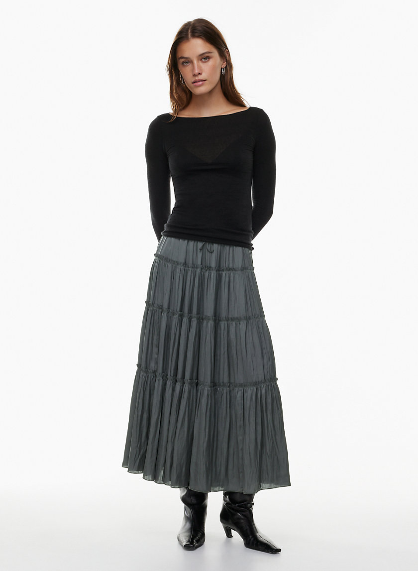 Aritzia hot sale maxi skirt