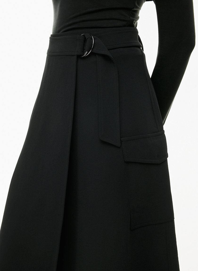 Hana Lace Wrap Skirt - Adult One Size (Black) main image 1