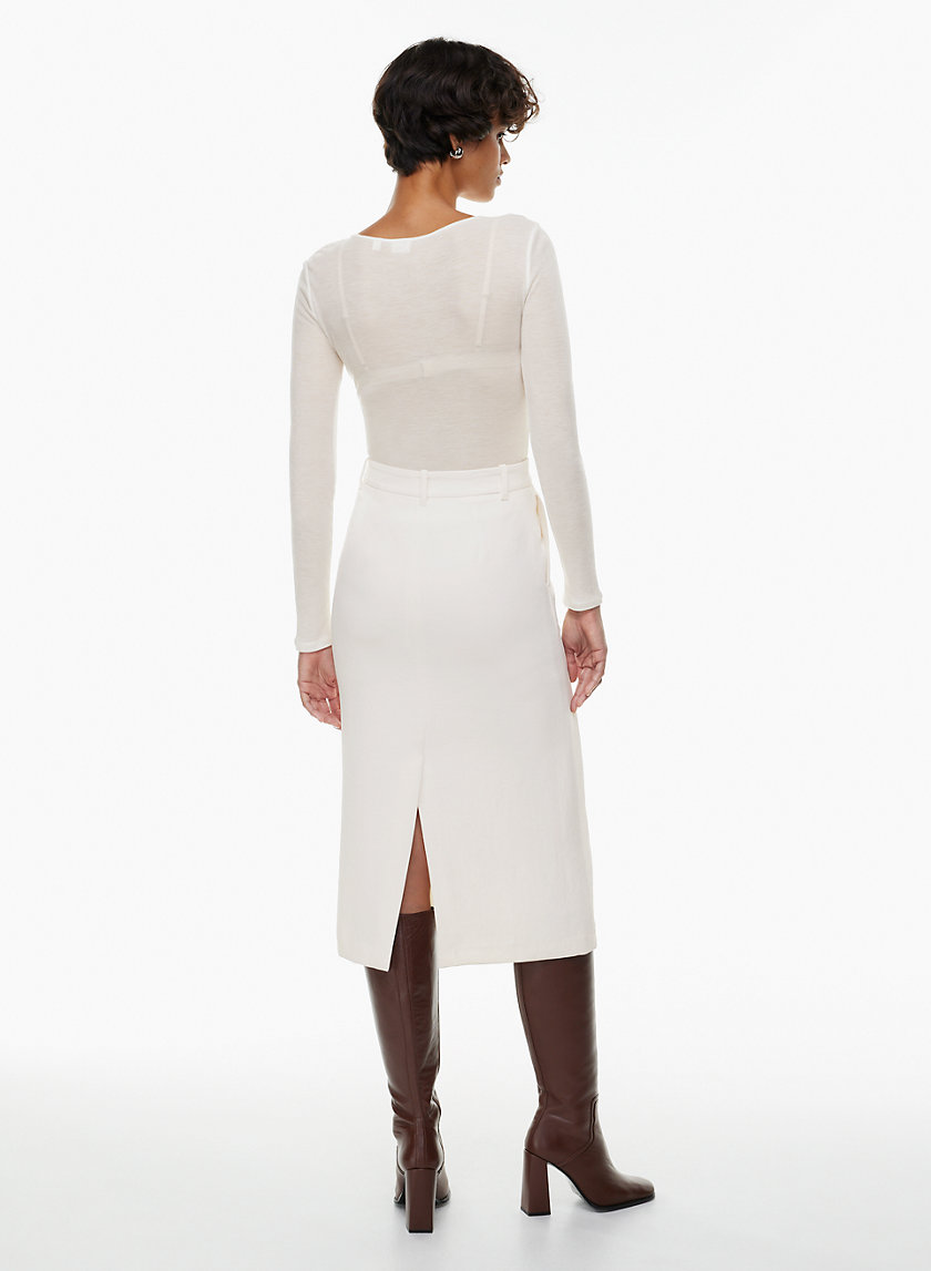 SIGNATURE RIVIERA SILK SKIRT main image 1