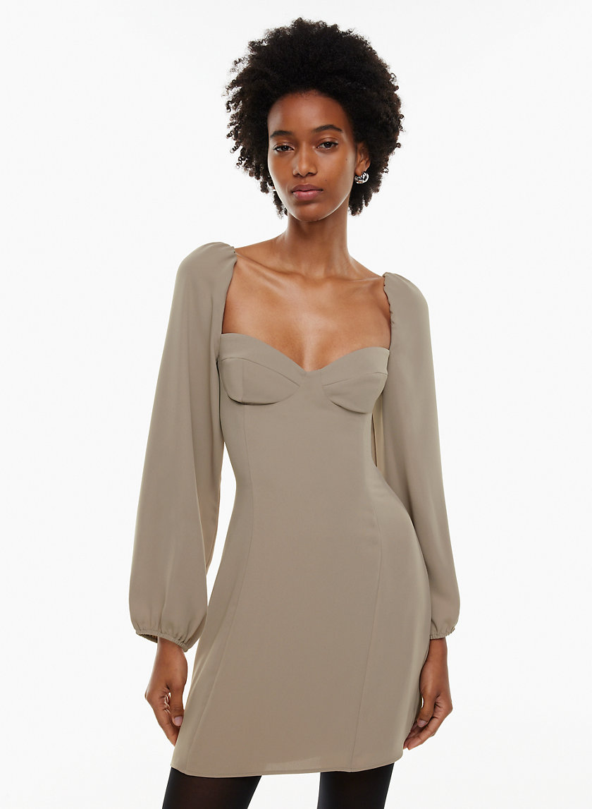 NWT Hoodie Dress [Nude]  Hoodie dress, Dress size chart women