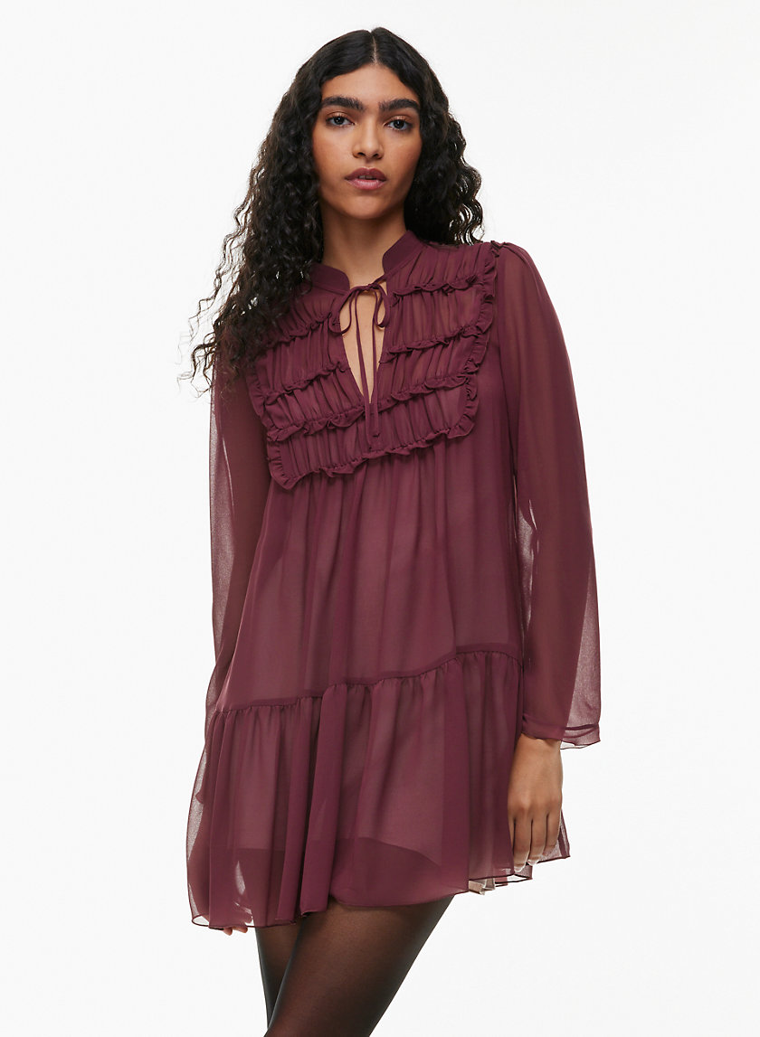 Out From Under Alessia Sheer Lace Midi Dress