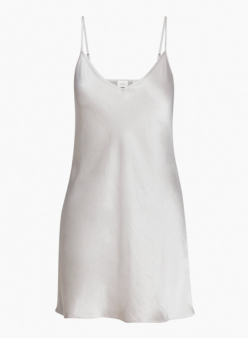Aphrodite Bridal White Silk Slip Dress · 100% Silk Light Champagne – MORE  SUNDAY