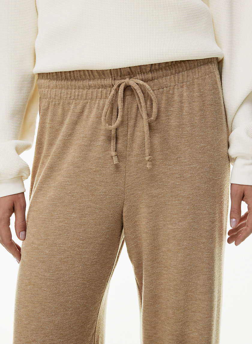 Open Ankle Cashmere Loungewear Pants - Ready to Wear