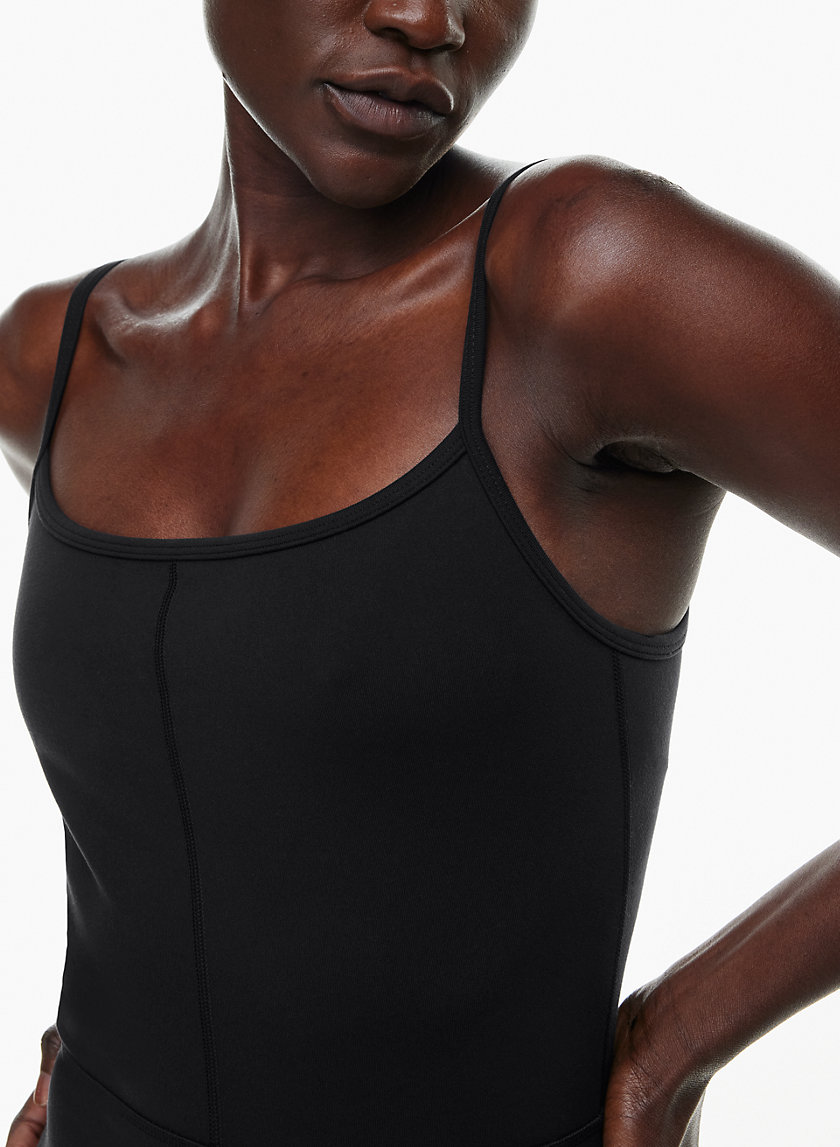 Scoop Back Cotton Rib Tank Bodysuit (Dark Taupe Nude) – Makers of Dreams