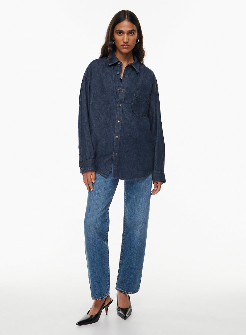 Denim Forum THE '80S COMFY DENIM SHIRT