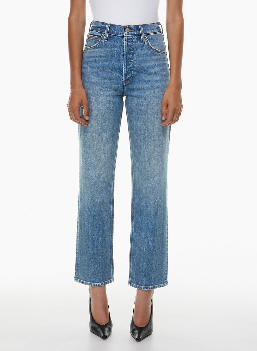 Denim Forum THE ARLO HI-RISE STRAIGHT JEAN | Aritzia US