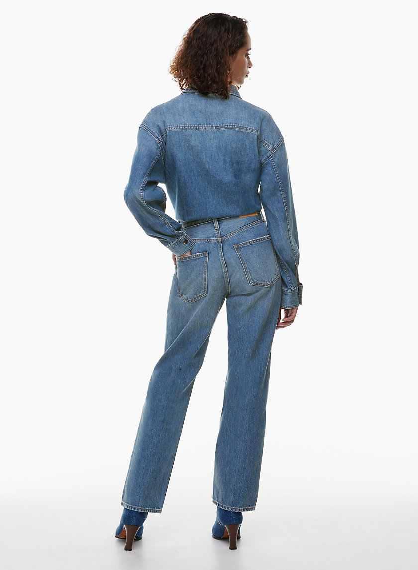 Denim Forum THE '90S MARLO HI-RISE BAGGY JEAN | Aritzia INTL