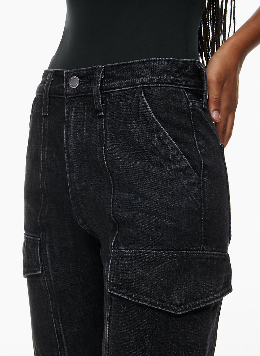 Denim Forum THE '90S LO-RISE SLIM CARGO JEAN | Aritzia US