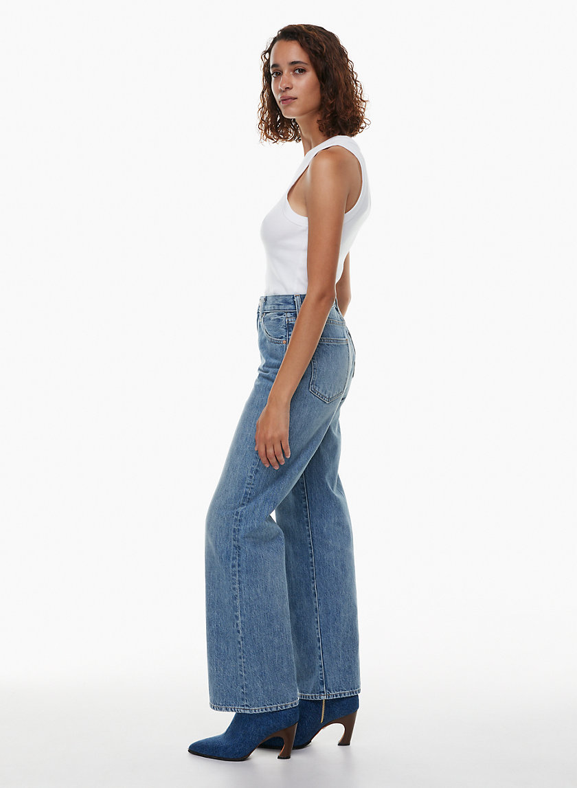 Emma High Rise Wide Leg Jeans - Sustainable Denim