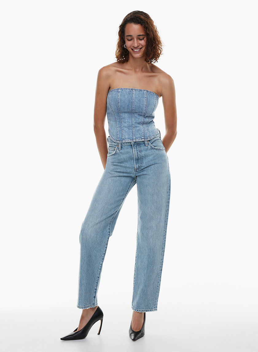 Denim Forum THE '90S MARLO HIRISE BAGGY JEAN Aritzia CA