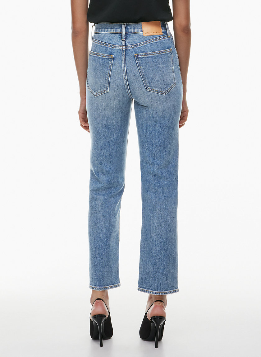 Denim Forum THE ARLO HI-RISE STRAIGHT JEAN | Aritzia US