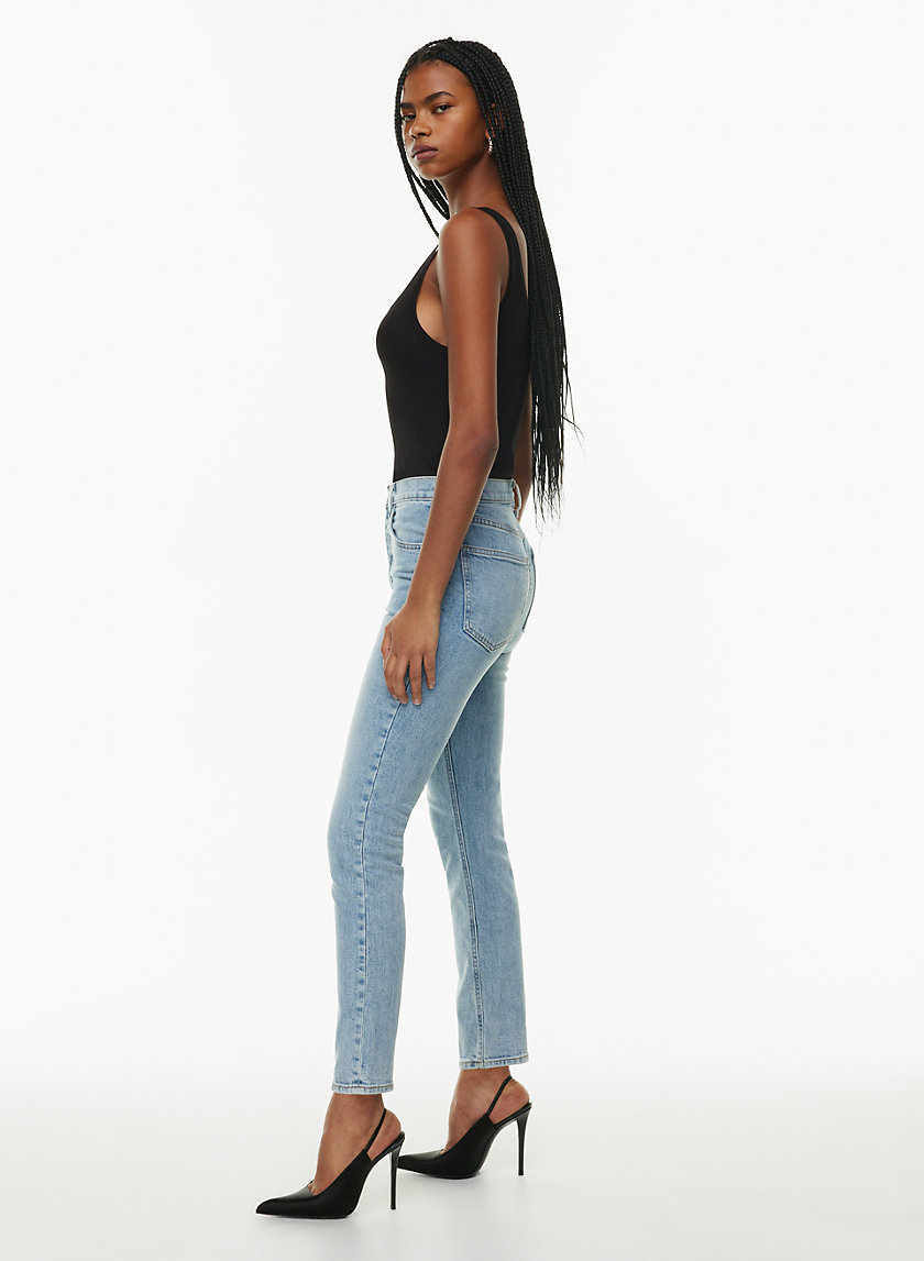 J Brand Jeans - Maria High Rise Luxe Sateen in Black