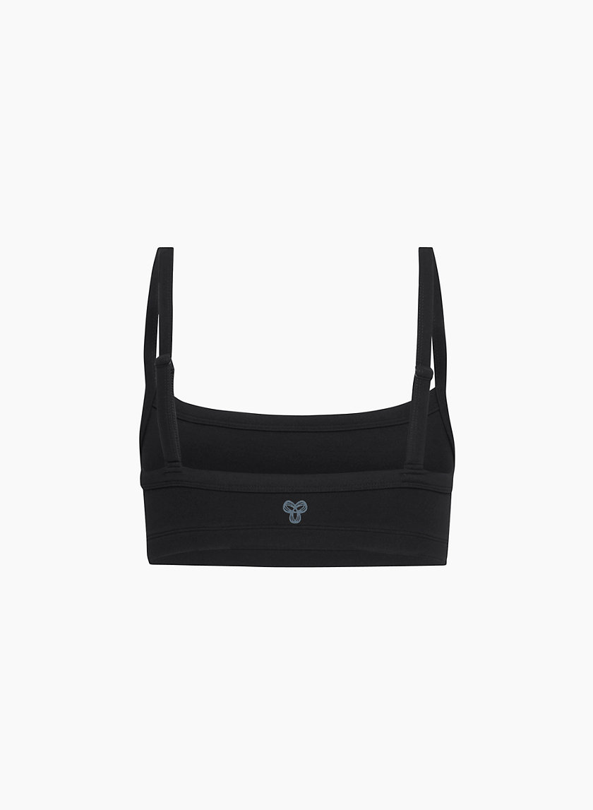YOGII Black leather bag on the shoulder and chest, quality sports