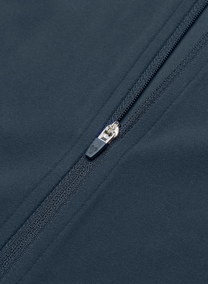 Shape Blue Soft Sculpted Zip Through Hoodie