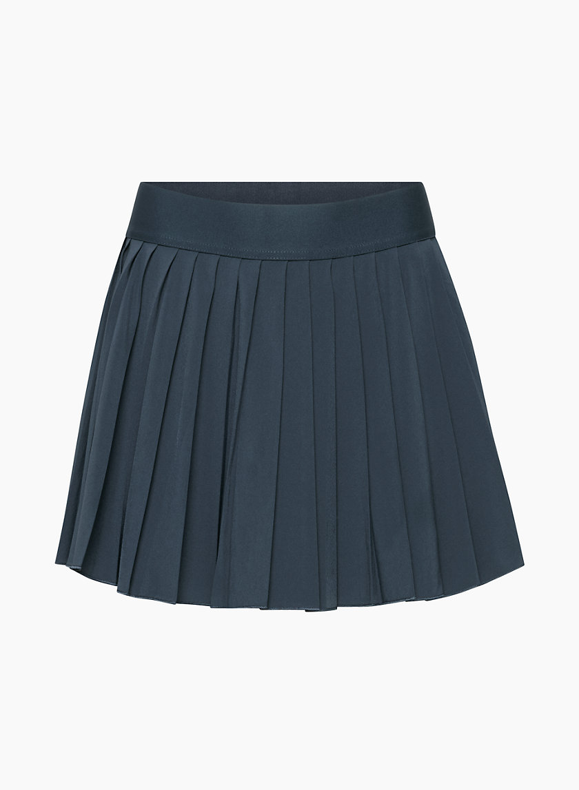 Black Pleated Tennis Skirt