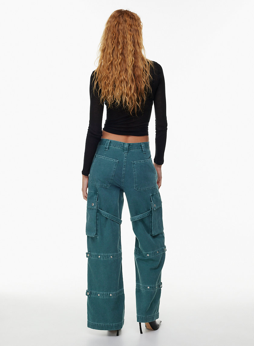 Urban Bliss Black Cuffed Cargo Trousers | New Look