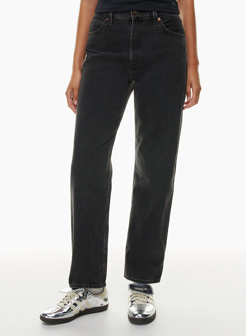 Ribcage Straight Ankle Women's Jeans - Black | Levi's® US