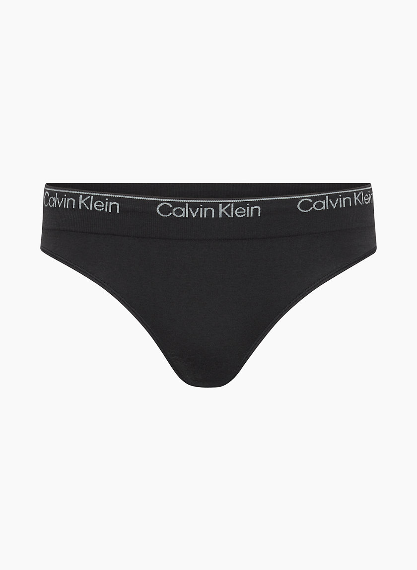 Calvin Klein modern seamless set in black